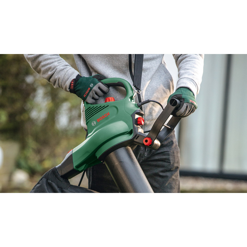 BOSCH Повітродув-пилосос садовий Universal GardenTidy 3000 3000Вт 285км/год 576куб/год мішок 50л 3.4кг (06008B1001)
