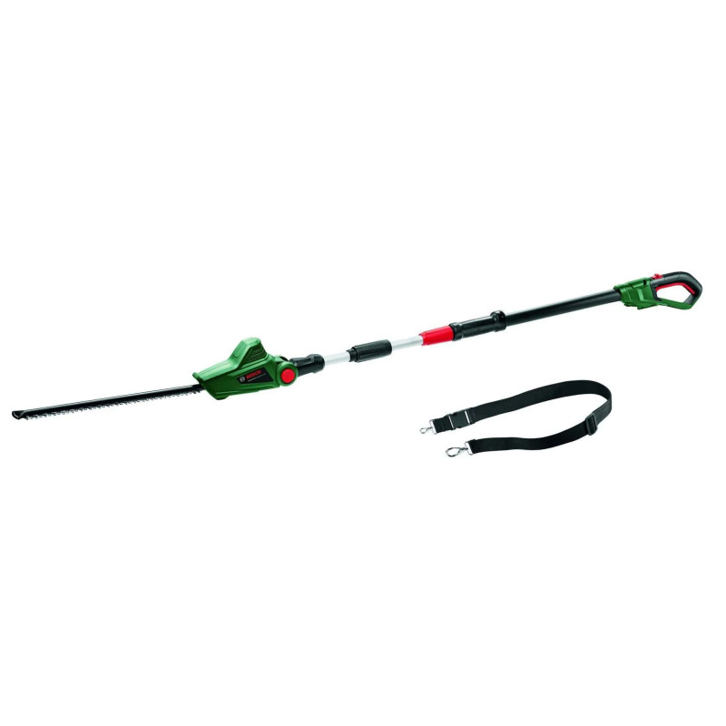 BOSCH Кущоріз акумуляторний UniversalHedgePole 18 18В АКБ 1х2.5А·год 43мм крок різу 16мм зі штангою ЗП AL18V-20 3.6кг (06008B3000)