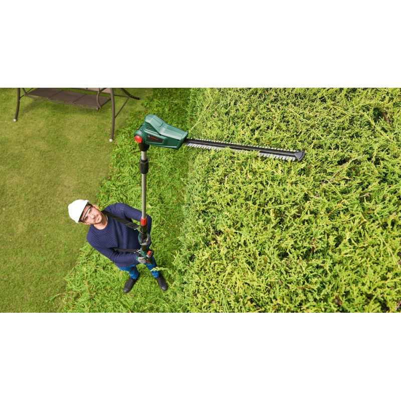 BOSCH Кущоріз акумуляторний UniversalHedgePole 18 18В 43мм крок різу 16мм 3.6кг без АКБ та ЗП (06008B3001)