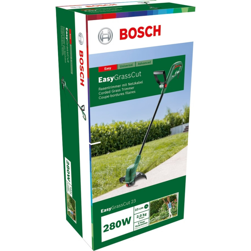 BOSCH Тример садовий EasyGrassCut 23 280Вт 23см 1.9кг (06008C1H01)