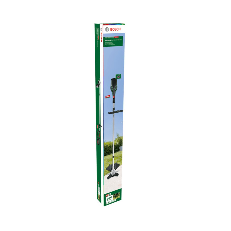 BOSCH Тример садовий акумуляторний AdvancedGrassCut 36V-23-750 36V 23см 1х2А·год ЗПAL 36V-20 4.1кг (06008C1K03)