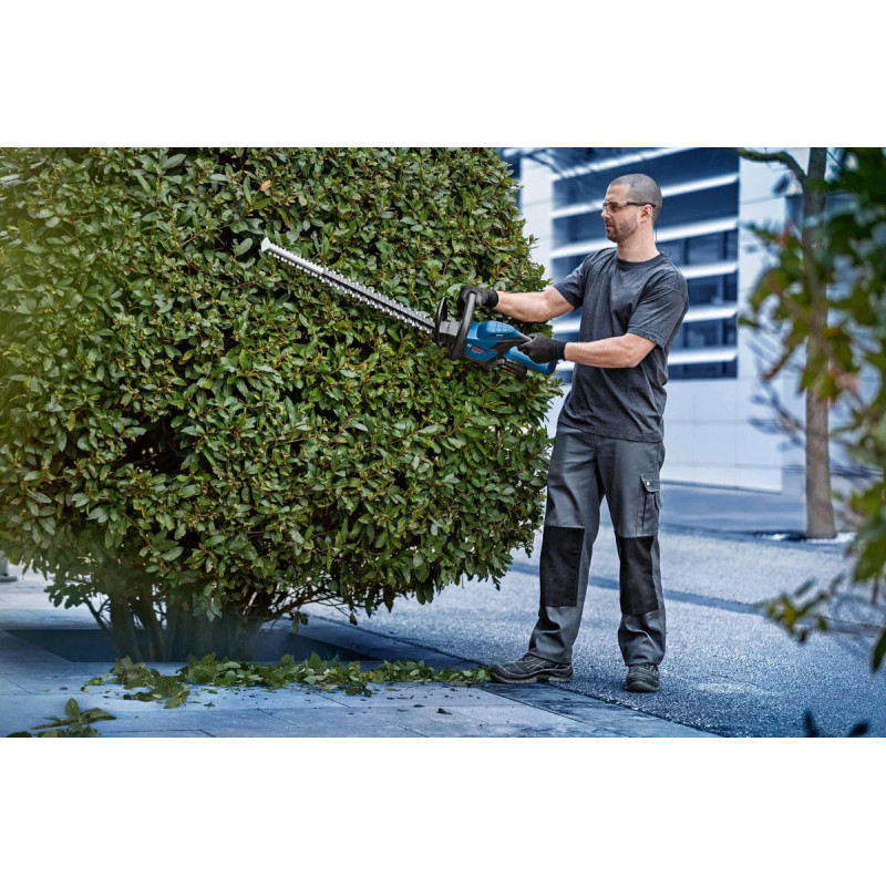 BOSCH Кущоріз акумуляторний GHE 18V-60 18В 60мм крок різу 23мм 2.3кг без АКБ та ЗП (06008C9000)