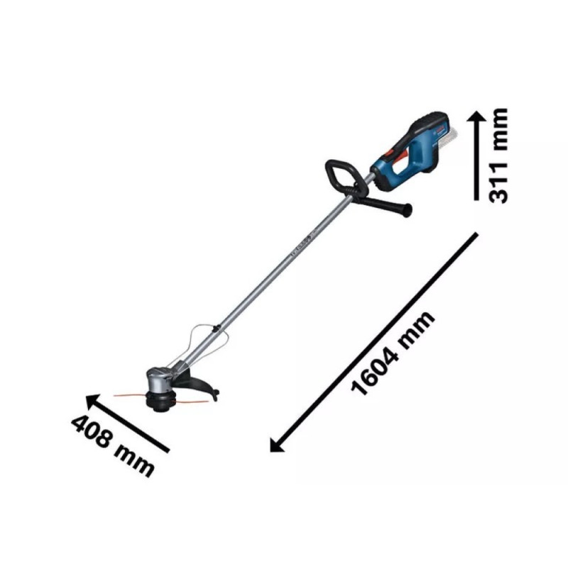 BOSCH Тример садовий акумуляторний Professional GRT 18V-33 18V 33см 3.5кг без АКБ та ЗП (06008D0000)