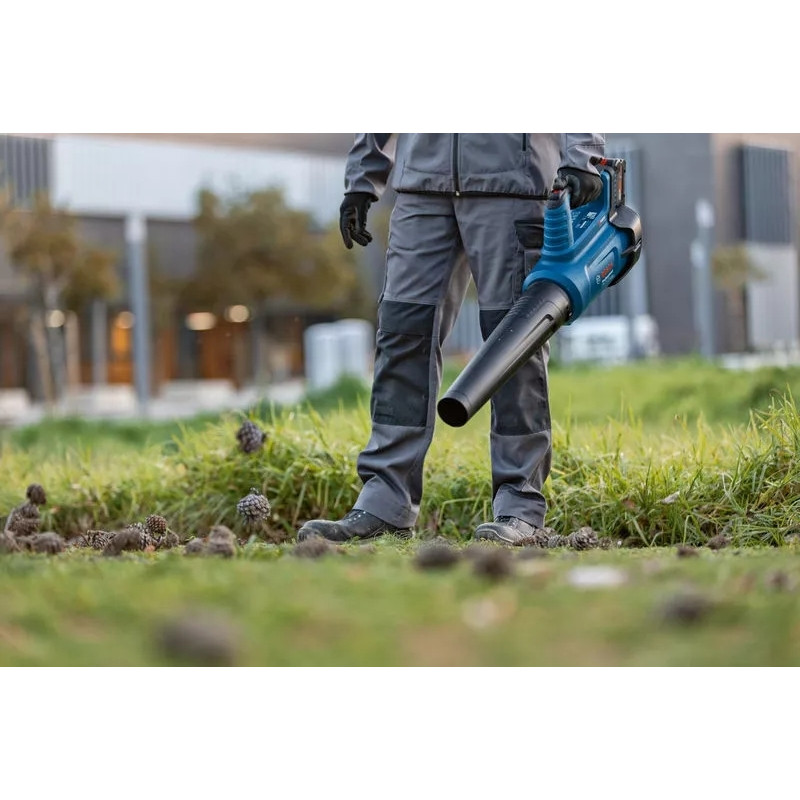 BOSCH Повітродув садовий акумуляторний AdvancedLeafBlower 18В-750 198 км/год 2.8кг без АКБ і ЗП (06008D2000)
