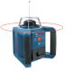 BOSCH Нівелір лазерний ротаційний Professional GRL 300 HV, 60м/з приймачем 300м, ±0.1мм/м, 150/300/600 об/хв, IP54, 1.8кг, кейс, приймач LR1, пульт RC1, тримач WM4, ЗП, окуляри, мішень (0601061501)