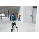 BOSCH Нівелір лазерний ротаційний Professional GRL 250 HV, 30м/з приймачем 125м, ±0.1мм/м, 150/300/600 об/хв, IP54, 1.8кг, кейс, пульт RC1, окуляри, мішень (0601061600)