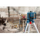 BOSCH Нівелір лазерний ротаційний Professional GRL 400 H, 20м/з приймачем 400м, ±0.08мм/м, 600 об/хв, IP54, 2кг, кейс, приймач LR1, АКБ, ЗП (0601061800)
