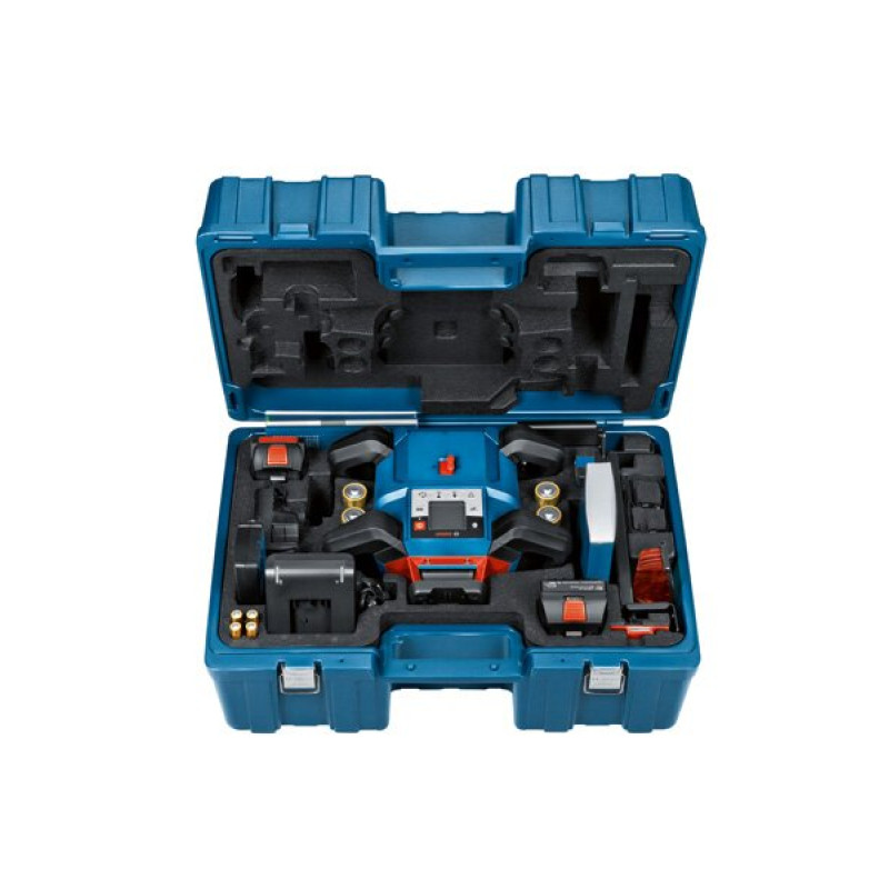 BOSCH Нівелір лазерний Professional GRL 600 CHV, 600 м, ± 0,05 мм/м, за горизонталлю, ± 0,1 мм/м, за вертикаллю, 4.3 кг (0601061F00)