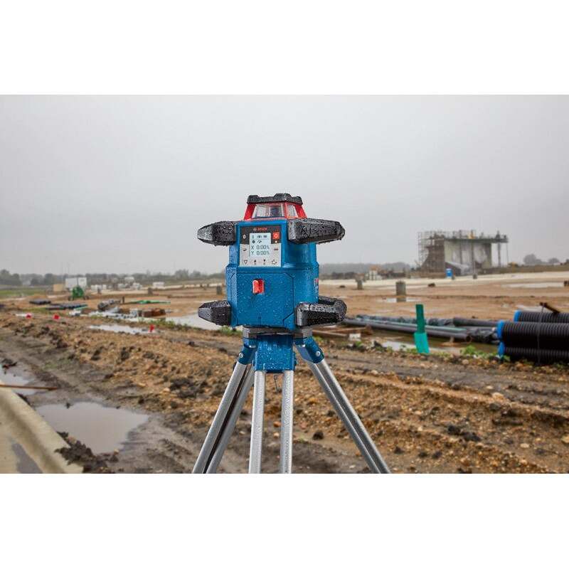 BOSCH Нівелір лазерний Professional GRL 600 CHV, 600 м, ± 0,05 мм/м, за горизонталлю, ± 0,1 мм/м, за вертикаллю, 4.3 кг (0601061F00)