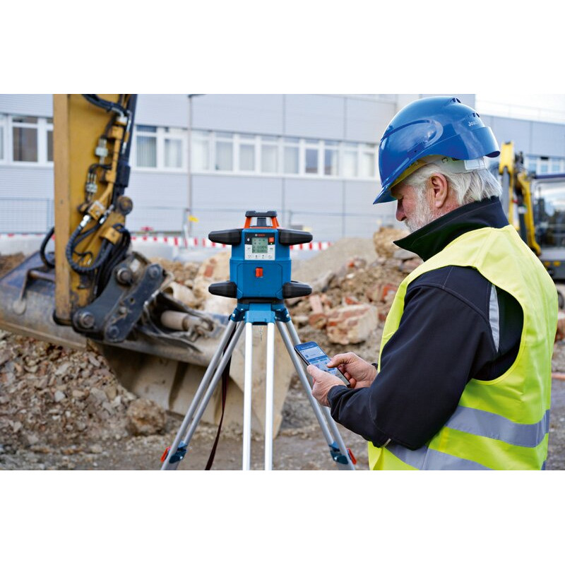 BOSCH Нівелір лазерний Professional GRL 600 CHV, 600 м, ± 0,05 мм/м, за горизонталлю, ± 0,1 мм/м, за вертикаллю, 4.3 кг (0601061F00)