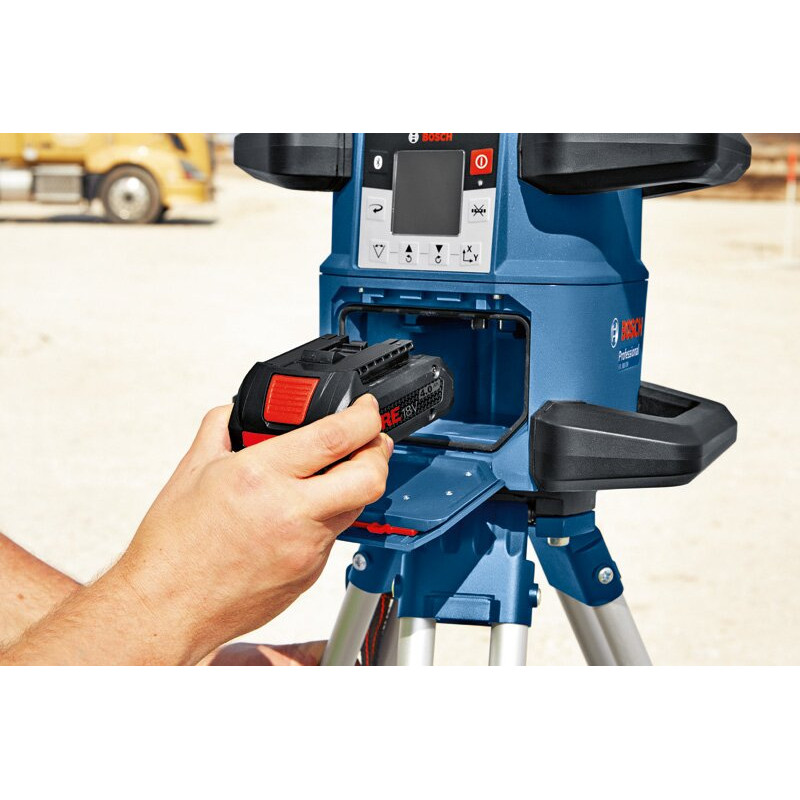 BOSCH Нівелір лазерний Professional GRL 600 CHV, 600 м, ± 0,05 мм/м, за горизонталлю, ± 0,1 мм/м, за вертикаллю, 4.3 кг (0601061F00)