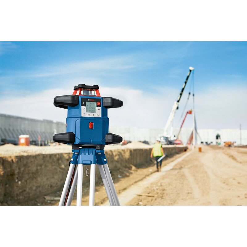 BOSCH Нівелір лазерний Professional GRL 600 CHV, 600 м, ± 0,05 мм/м, за горизонталлю, ± 0,1 мм/м, за вертикаллю, 4.3 кг (0601061F00)