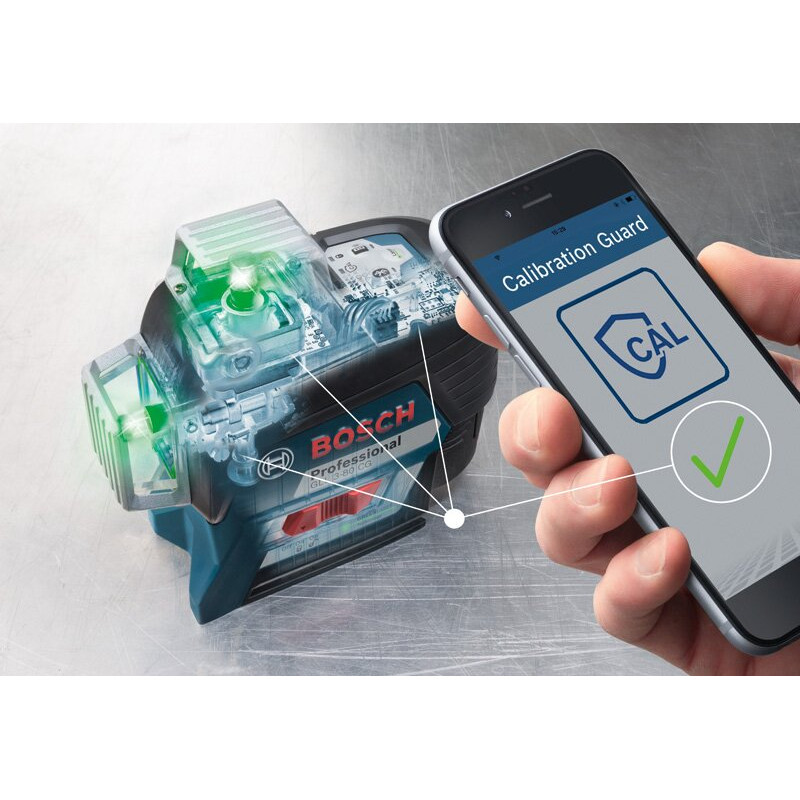 BOSCH Лазерний нівелір GLL 3-80 CG (12 V)+ BM 1 + L-Boxx (0601063T00)