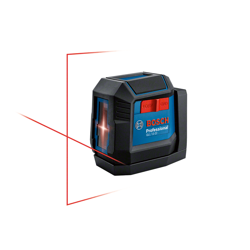 BOSCH Нівелір лазерний GLL 12-22, до 12м, 0.3мм/м, чохол, 0.35кг (0601065220)