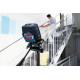 BOSCH Нівелір лазерний GCL2-50C+RM2+BT150 до 10м, ±0.3мм/м, 4AAx1.5В, IP54, штативі, чохол, мішеннь, 0.6кг (0601066G02)