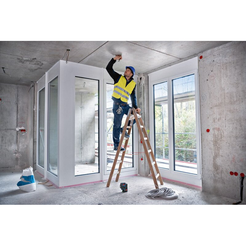 BOSCH Нівелір лазерний Professional GCL 2-50 G, до 15 м, ± 0.3 мм/м, з тримачем RM 10, чохлом, мішенню, 0.58 кг (0601066M00)