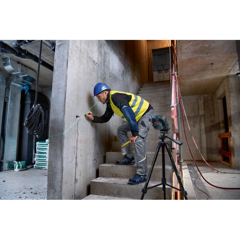 BOSCH Нівелір лазерний Professional GCL 2-50 G, до 15 м, ± 0.3 мм/м, з тримачем RM 10, чохлом, мішенню, 0.58 кг (0601066M00)