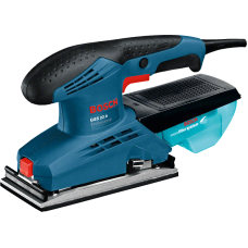 BOSCH Шліфмашина вібраційна GSS 23 A, 190Вт, платформа 92*182, 24000колив/хв, 0.89кг (0601070400)
