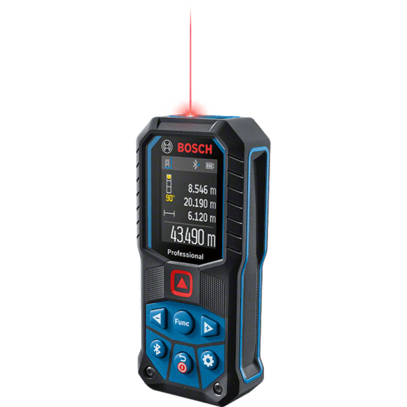 BOSCH Далекомір лазерний GLM 50-27 C, 0.05-50м, ±1.5мм, IP65, 0.2кг (0601072T00)