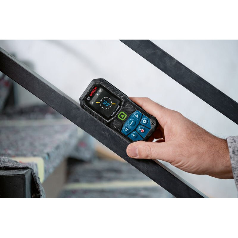 BOSCH Далекомір лазерний GLM 50-27 CG, ±1.5 мм, 0.05-50 м, IP 65, 0.17кг (0601072U00)