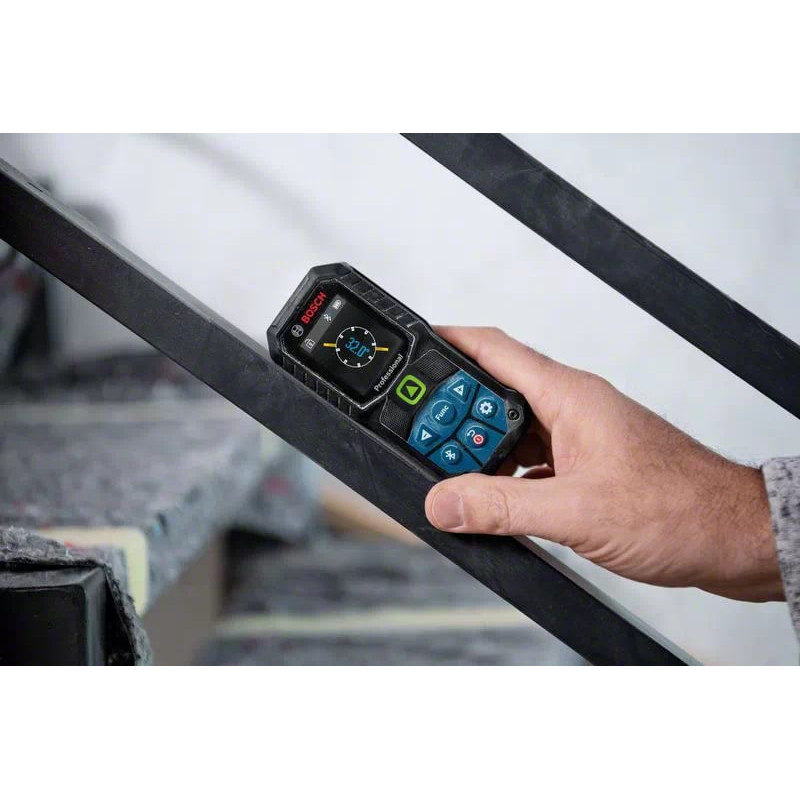 BOSCH Далекомір лазерний GLM 50-27 CG, акумуляторний 3.7V, 0.05-50м, ±1.5мм, IP65, 0.17кг (0601072U01)