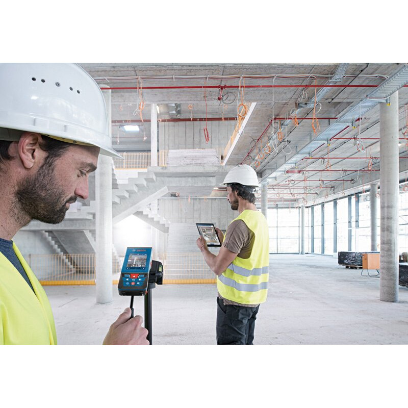 BOSCH Далекомір лазерний Professional GLM 100-25 C, ±1.5 мм, 0.08–100м, 0-360°, чохол, 0.23кг (0601072Y00)
