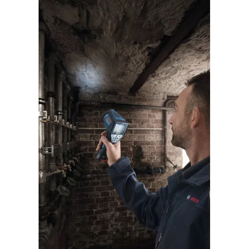 BOSCH Термодетектор GIS 1000C -40град. до +1000град., ±.0.2град., IP54, 0.54кг, кейс (0601083301)