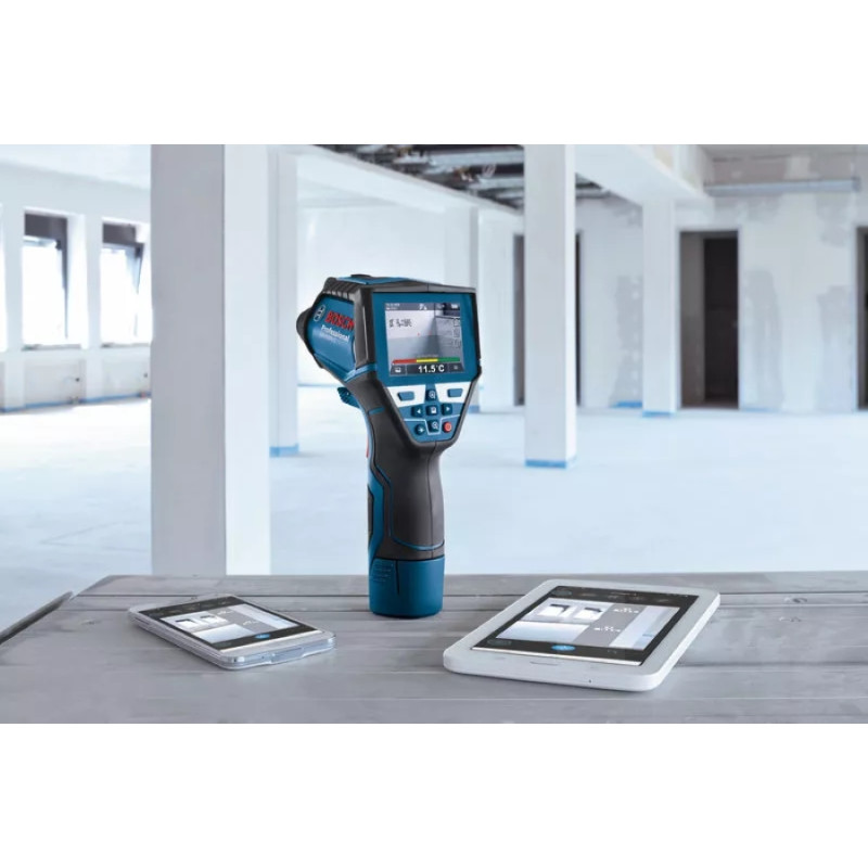 BOSCH Термодетектор GIS 1000C -40град. до +1000град., ±.0.2град., IP54, 0.54кг, кейс (0601083301)