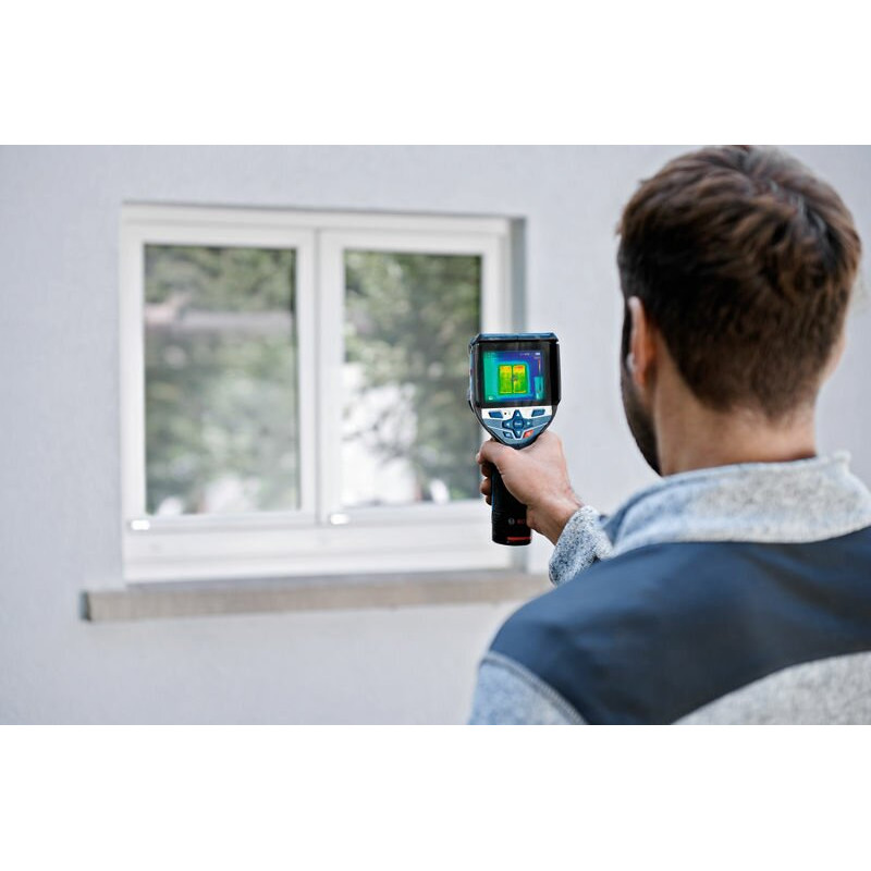 BOSCH Тепловізор GTC 600 C + L-boxx, 12В, ± 2,0 °C, Роздільна здатність 0.1 °C (0601083500)