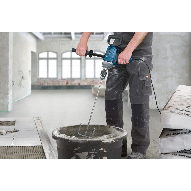 BOSCH Дриль ударний GBM 1600 RE, 850Вт, 1-16 мм, 3 кг (06011B0000)