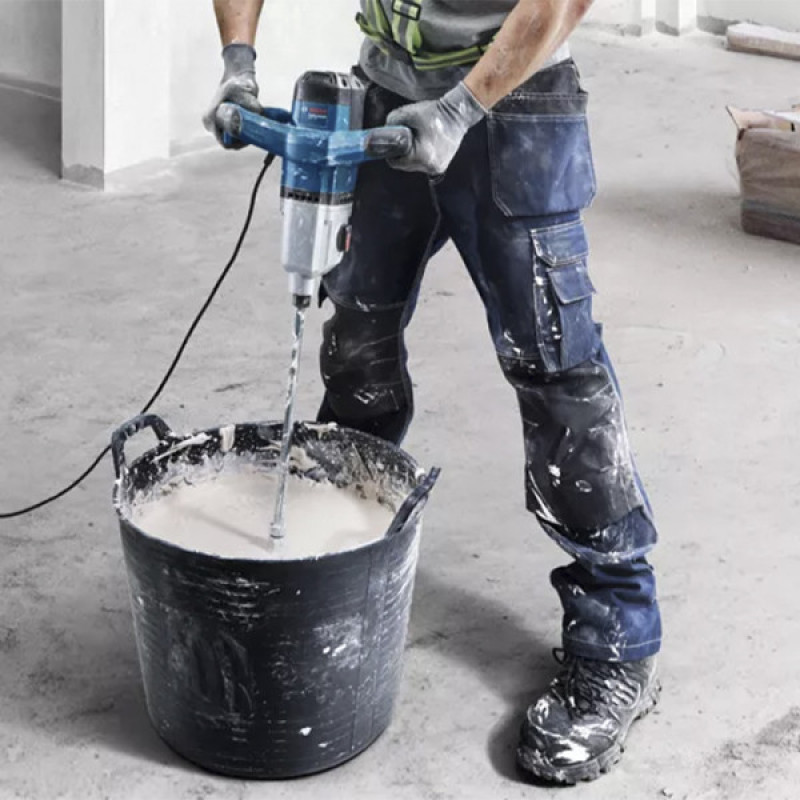 BOSCH Міксер будівельний GRW 140 1400Вт 480-750об·хв М14 4.2кг (06011C4020)