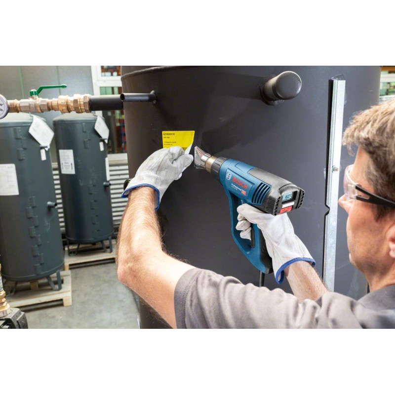 BOSCH Фен будівельний Professional GHG 3-66 2300Вт 650°C 150-500л·хв 0.66кг (06012A6300)