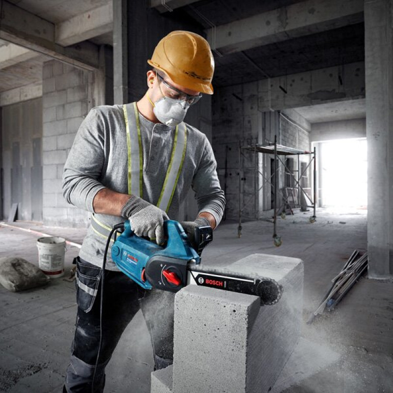 BOSCH Пила для газобетонних блоків Professional GAC 250, 1200 Вт, 330 мм, 3/8, 5000 об/хв, 4.7 кг (06012B6020)