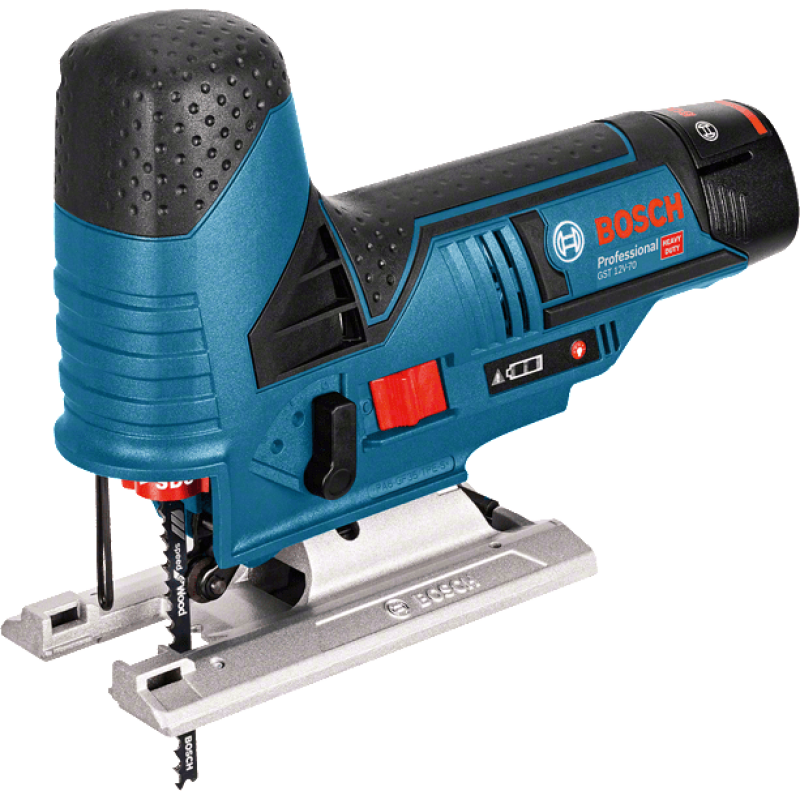 BOSCH Аккумуляторный лобзик GST 10,8 V-LI (06015A1001)