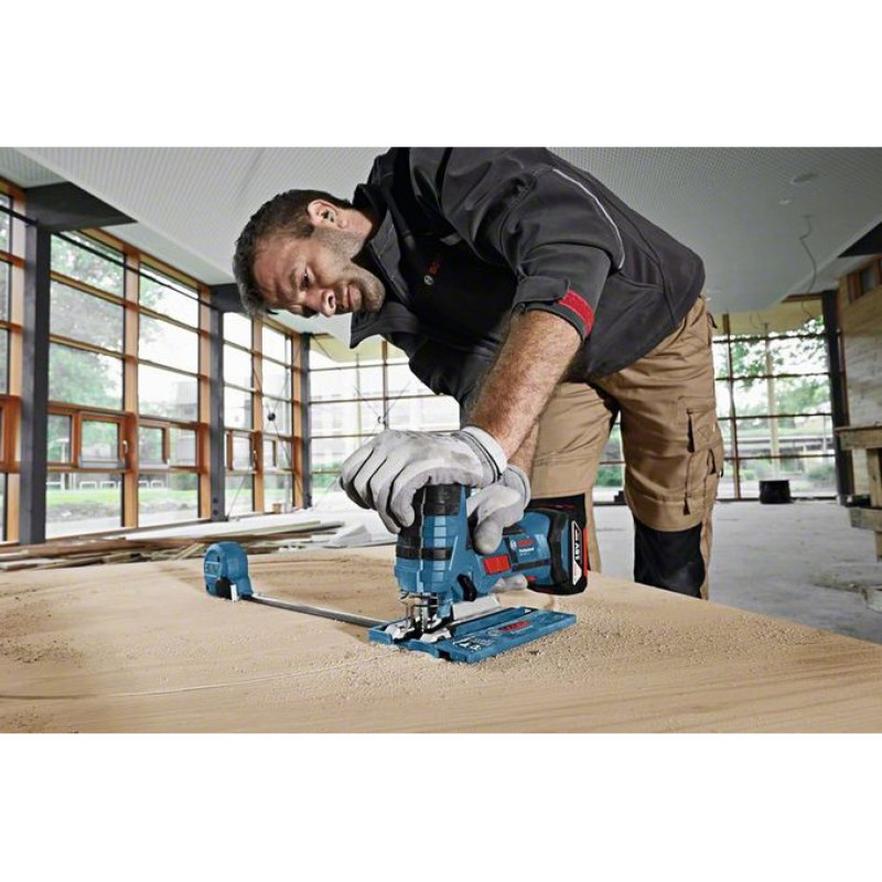 BOSCH Лобзик GST 18 V-LI S акумуляторний 18В 0-2700об·хв хід 23мм 2.4кг без АКБ та ЗП (06015A5100)