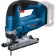 BOSCH Лобзик GST 185-LI, акумуляторний 18В, хід 26мм, 0-3500 об/хв, 2.4 кг, без АКБ та ЗП (06015B3021)