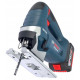 BOSCH Лобзик GST 185-LI, акумуляторний 18В, Акб 4Аг, 0-3500 об/хв, хід 26мм, кейс, 2кг (06015B3023)