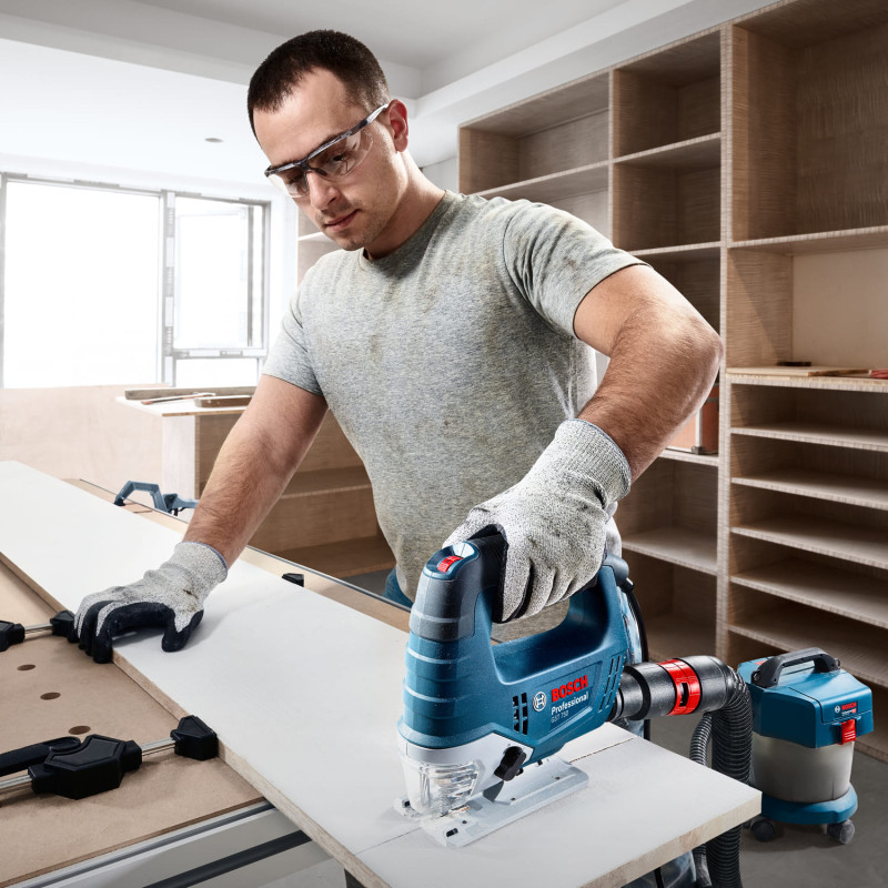 BOSCH Лобзик GST 750 520Вт SDS 800-3200об·хв хід 20 мм 23кг кейс (06015B4121)