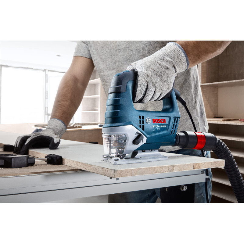 BOSCH Лобзик GST 750 520Вт SDS 800-3200об·хв хід 20 мм 23кг кейс (06015B4121)