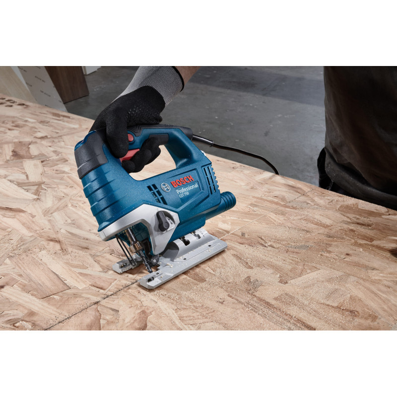 BOSCH Лобзик GST 750 520Вт SDS 800-3200об·хв хід 20 мм 23кг кейс (06015B4121)