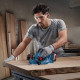 BOSCH Рубанок акумуляторний GHO 185-LI, 18В, 82мм, стругання до 2.6мм, паз до 9мм, без АКБ та ЗП (06015B5021)