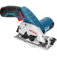 BOSCH Пила дискова акумуляторна GKS 12V-26, 12В, 85мм, без АКБ та ЗП (06016A1001)