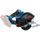 BOSCH Пила дискова GKM 18V-50 акумуляторна, 18 В, 136 мм, 4250 об/хв, 2.2 кг, без АКБ та ЗП (06016B8000)