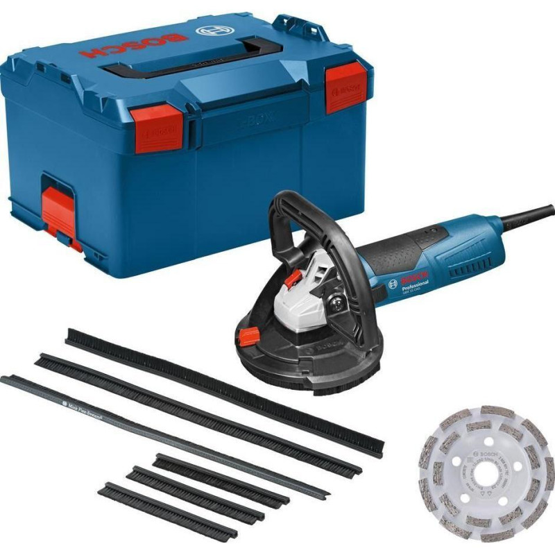 BOSCH Шліфмашина кутова GBR 15 CAG 125мм 1500Вт 9300об·хв 2.6кг (0601776001)
