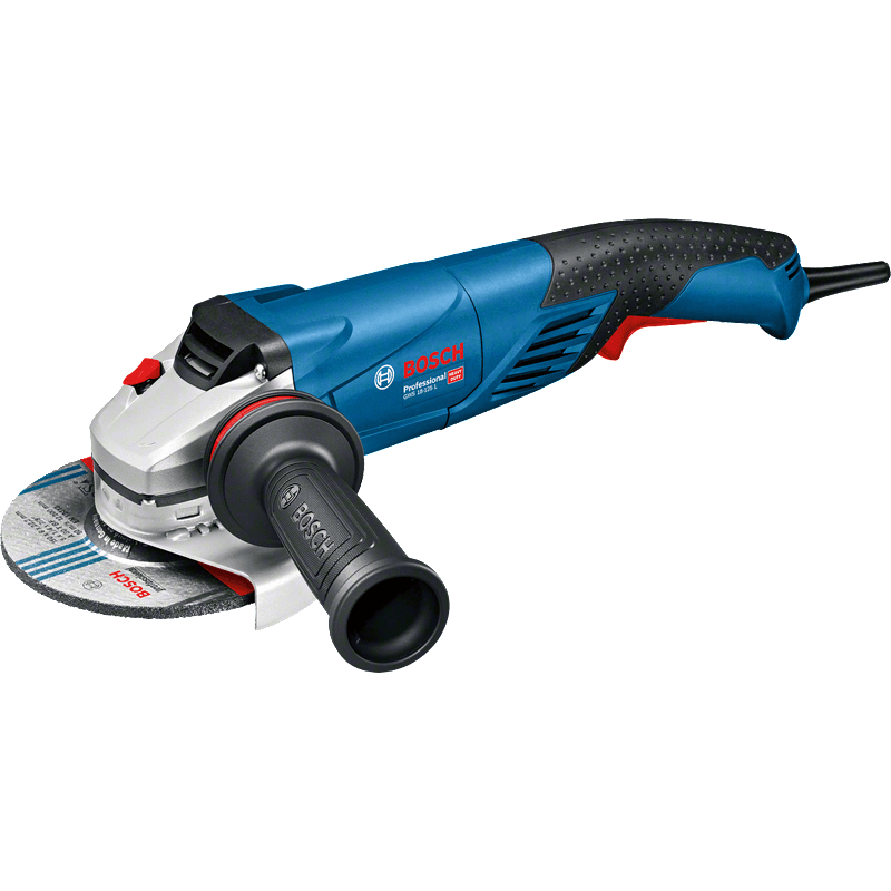 BOSCH Шлифмашина угловая (болгарка) Professional GWS 18-150 L, 150 мм, 1800 Вт, 10000 об/хв, М14, 2.6 кг (06017A5000)