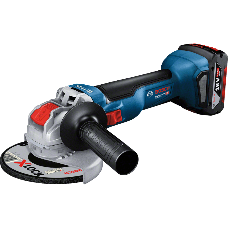 BOSCH Аккумуляторная угловая шлифмашина (болгарка) Professional GWX 18V-10, solo (без АКБ и ЗУ) (06017B0100)