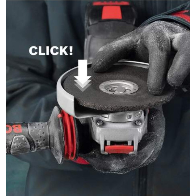 BOSCH Кутова шліфувальна машина (болгарка) GWS 13-125 S X-LOCK , 125мм, 1300Вт, 2800-11500 об/мин (06017B6002)