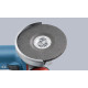 BOSCH Кутова шліфувальна машина (болгарка) GWS 13-125 S X-LOCK , 125мм, 1300Вт, 2800-11500 об/мин (06017B6002)