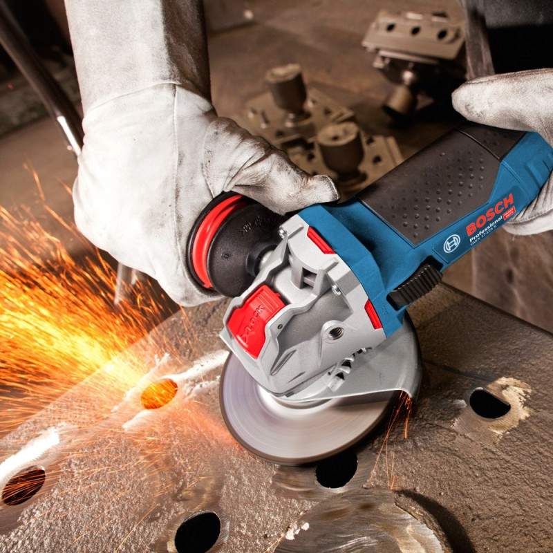 BOSCH Кутова шліфувальна машина (болгарка) Professional GWX 17-125 S (06017C4002)