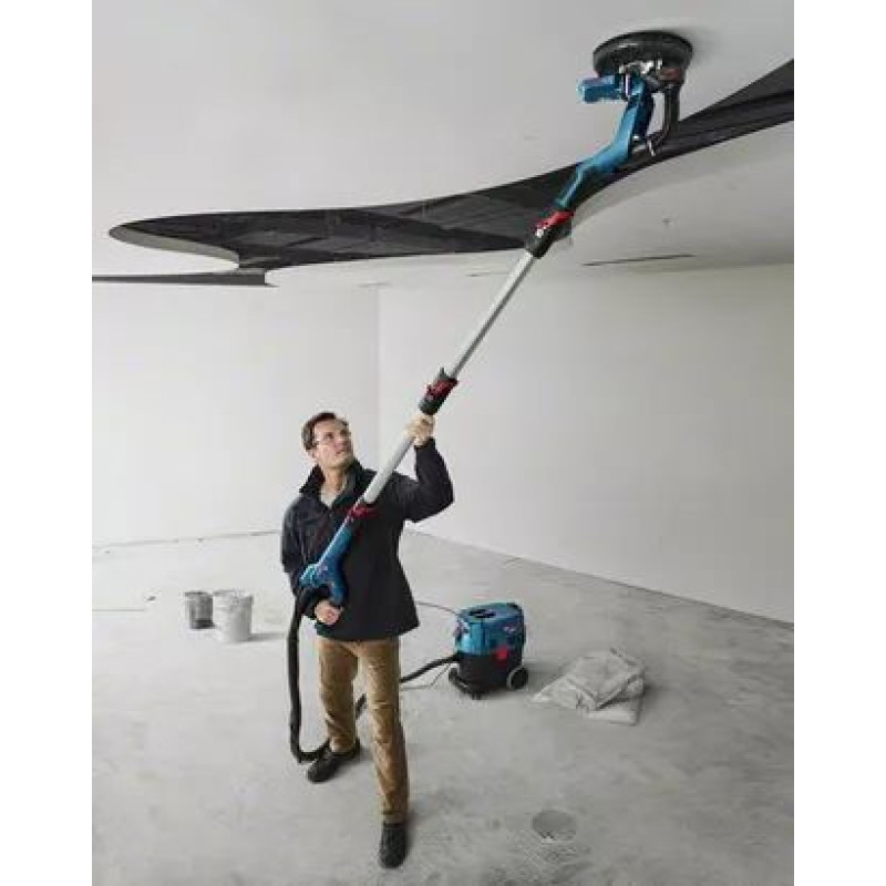 BOSCH Шліфувальна машина для стін та стелі GTR 550, 550 Вт,340-910 об/хв, 225мм, 4.8 кг (06017D4020)